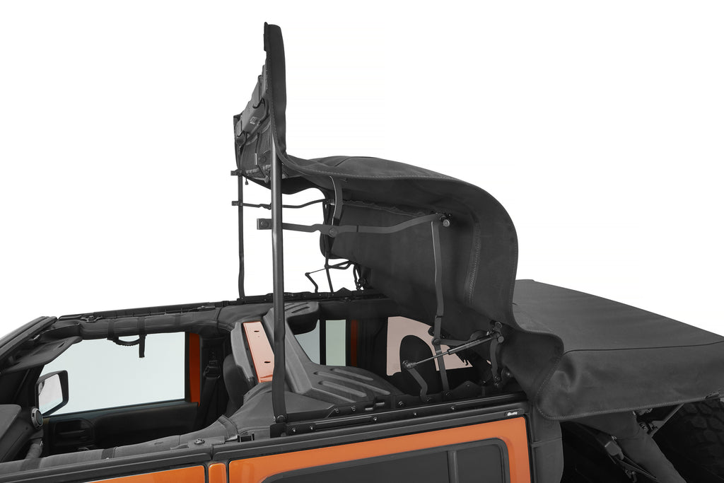 Supertop Ultra - Jeep '07-18 Wrangler JK 4-Door (Premium Black Twill) by Bestop