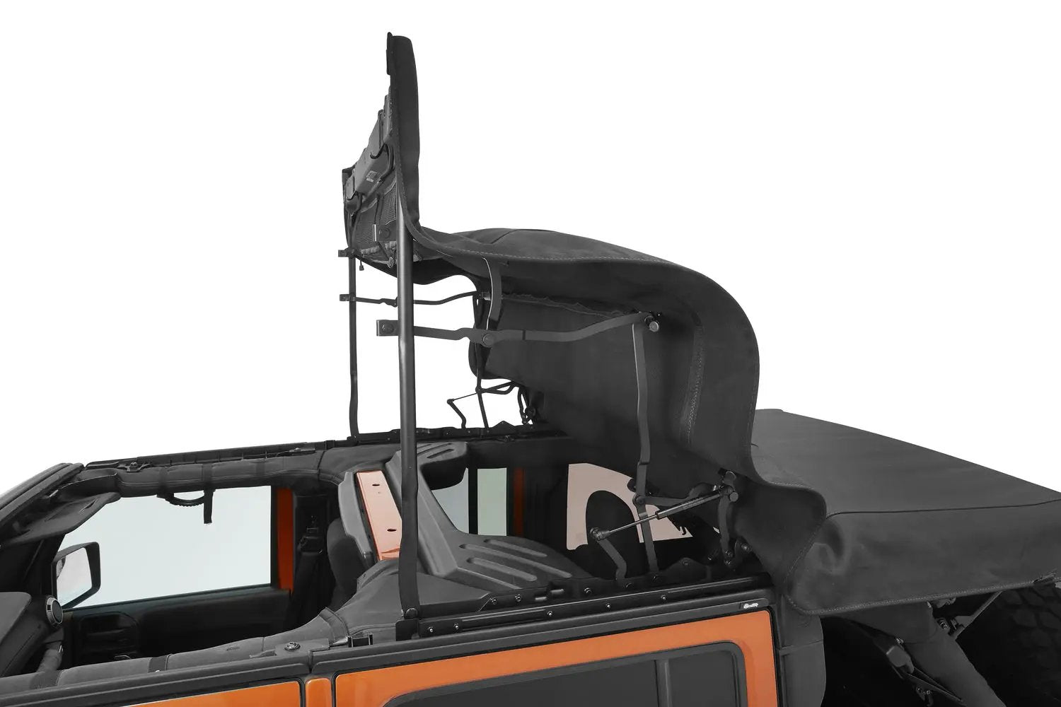 Supertop Ultra - Jeep '07-18 Wrangler JK 4-Door (Premium Black Twill) by Bestop