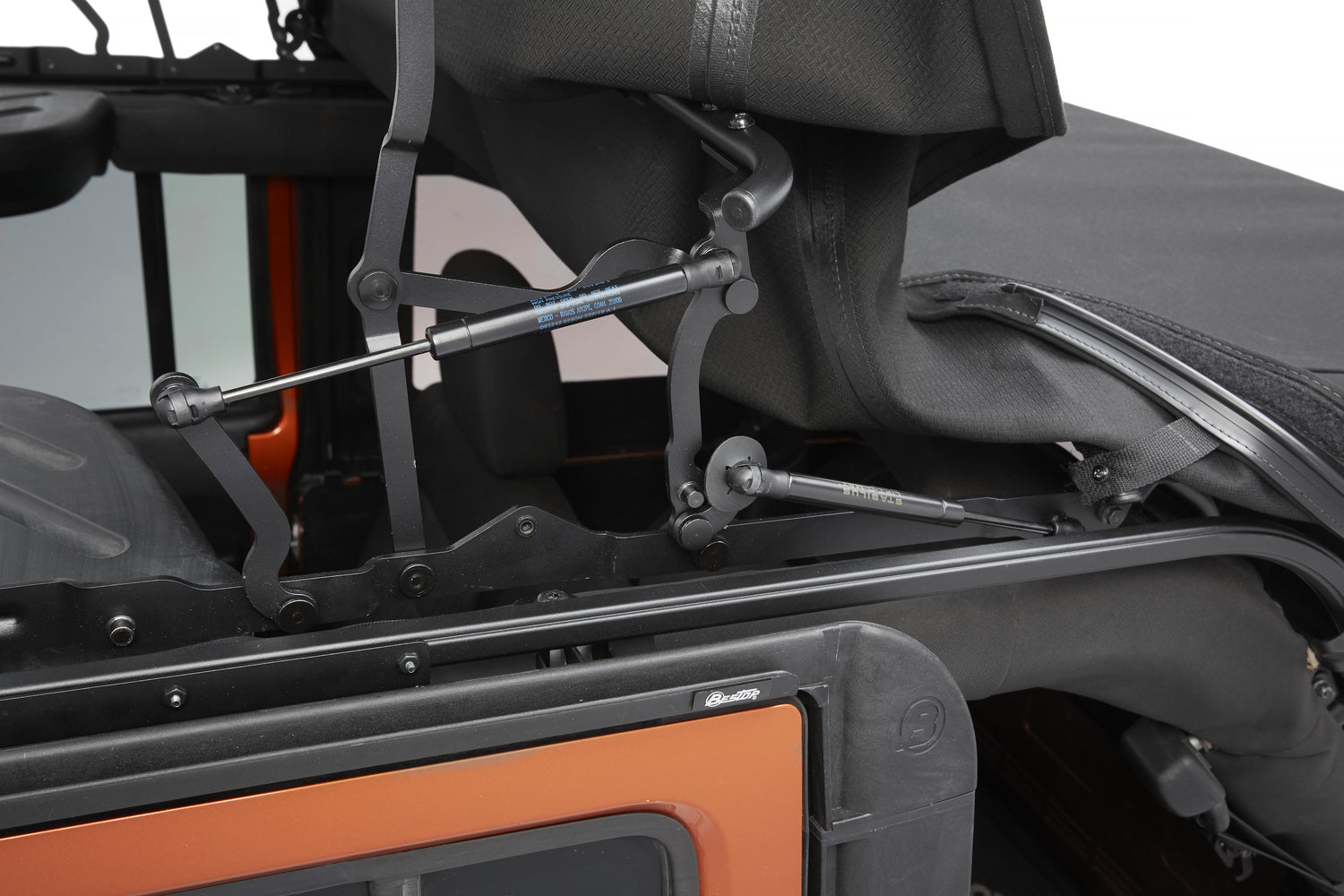 Supertop Ultra - Jeep '07-18 Wrangler JK 4-Door (Premium Black Twill) by Bestop