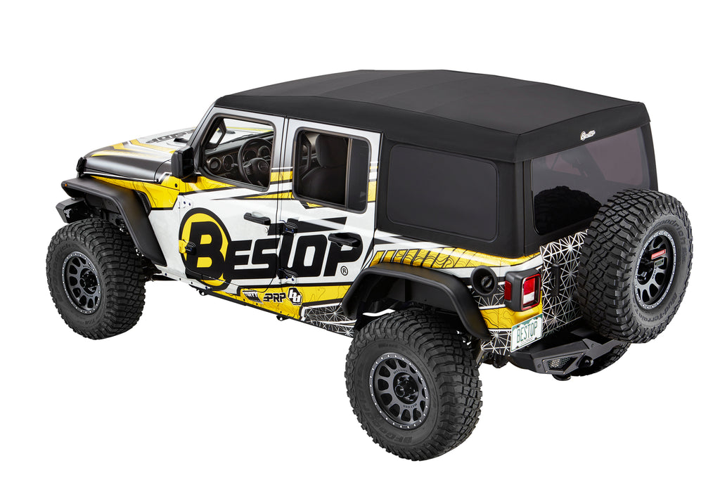Supertop Ultra - Jeep '18-26 Wrangler JL 4-Door (Premium Black Twill) by Bestop