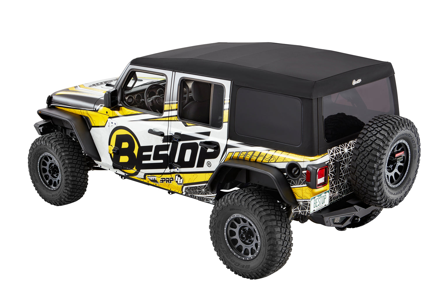 Supertop Ultra - Jeep '18-26 Wrangler JL 4-Door (Premium Black Twill) by Bestop