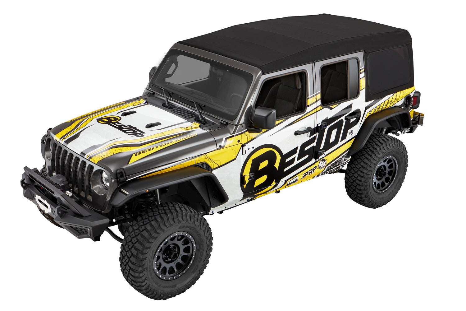 Supertop Ultra - Jeep '18-26 Wrangler JL 4-Door (Premium Black Twill) by Bestop