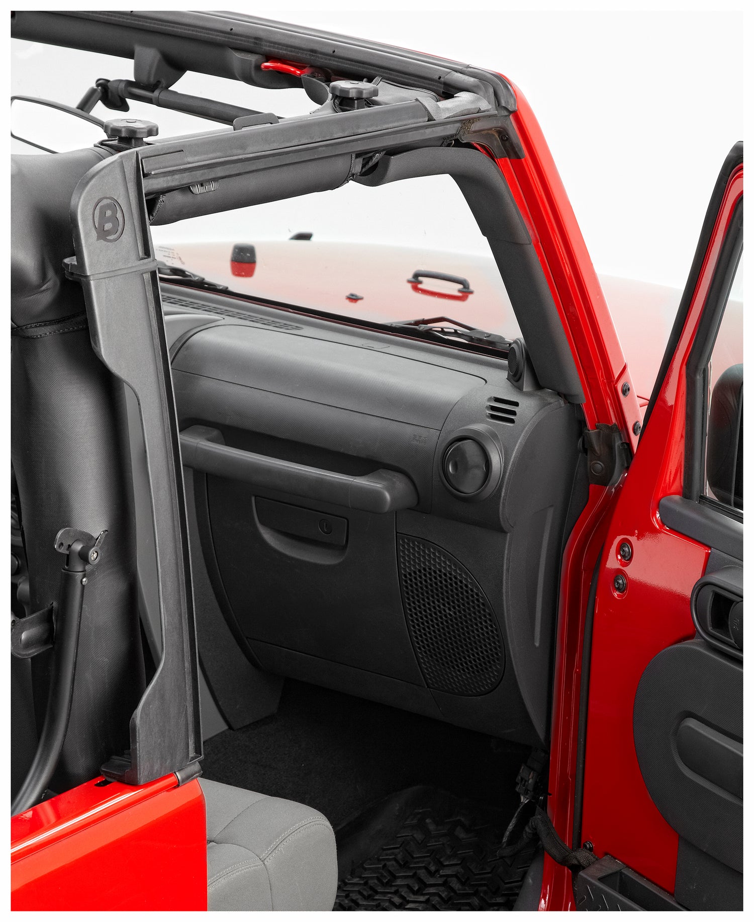 Door Surrounds - Jeep '10-18 Wrangler JK 4-Door (Set of 4) by Bestop