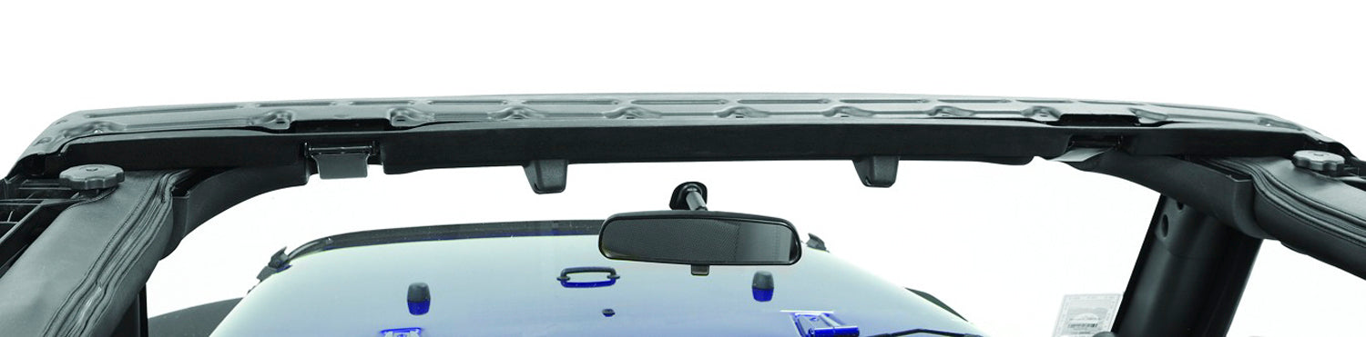 Windshield Header Assembly - Jeep '07-18 Wrangler JK (Factory Style Replacement) by Bestop