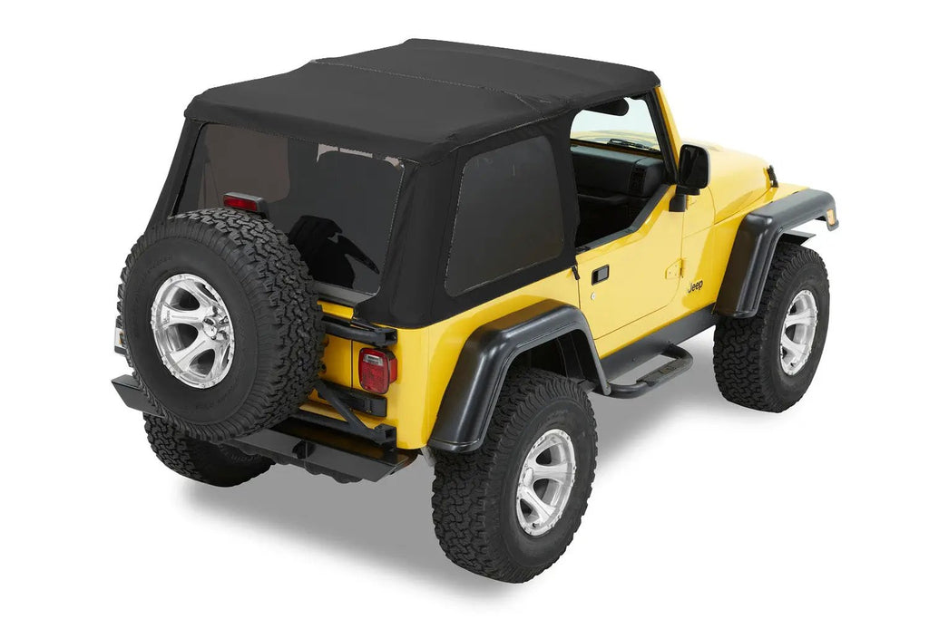 Trektop - Jeep '97-06 Wrangler TJ Exc. Unlimited (Black Diamond) by Bestop