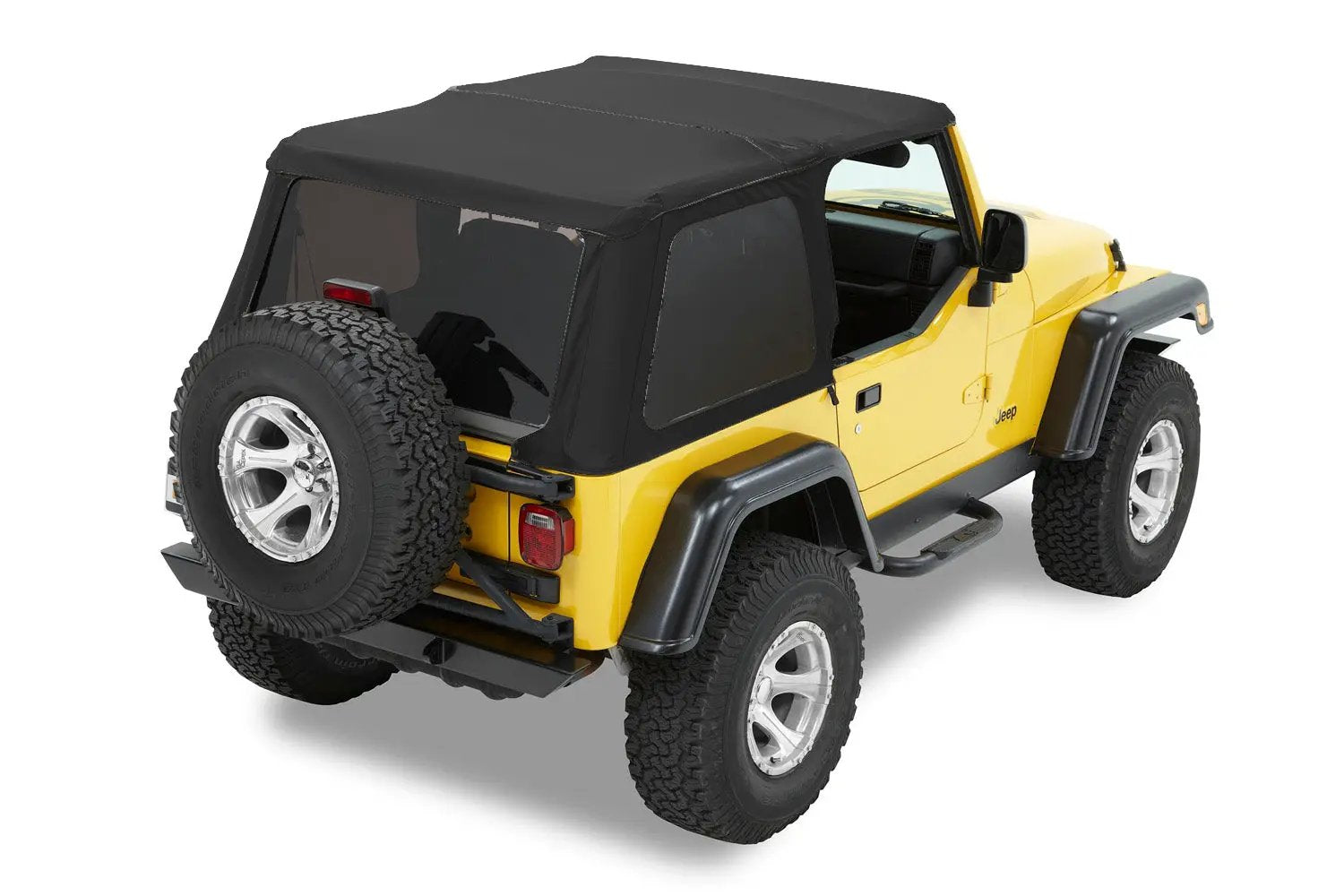 Trektop - Jeep '97-06 Wrangler TJ Exc. Unlimited (Black Diamond) by Bestop