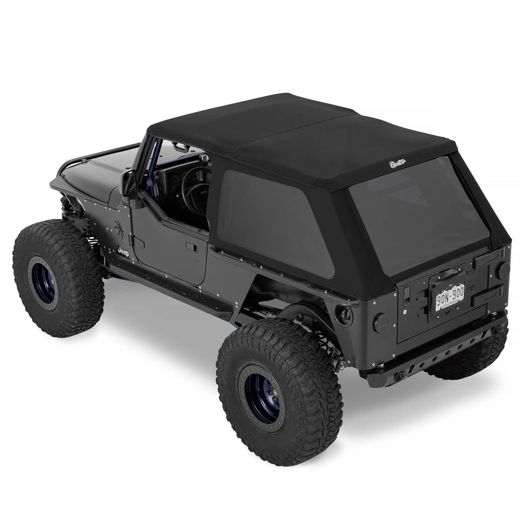 Trektop - Jeep '04-06 Wrangler TJ Unlimited (Premium Black Twill) by Bestop