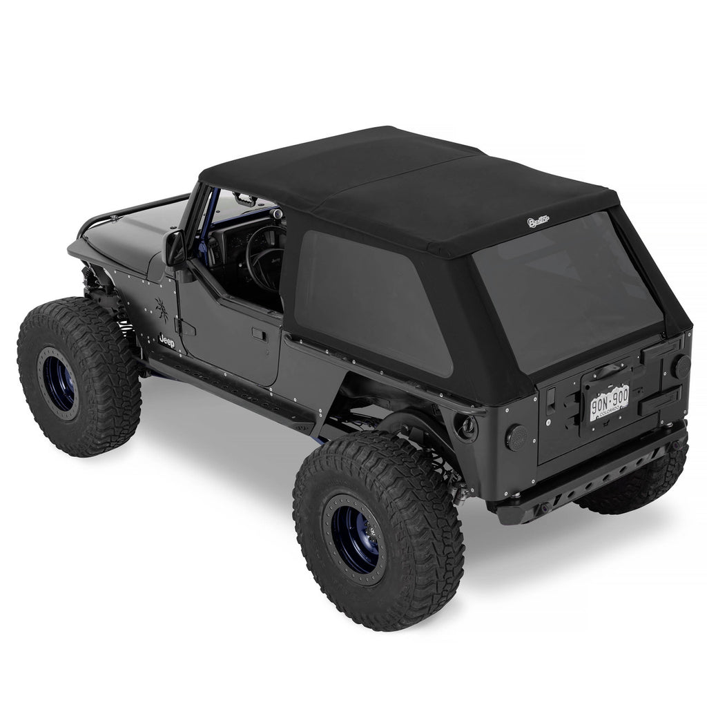 Trektop - Jeep '04-06 Wrangler TJ Unlimited (Premium Black Twill) by Bestop