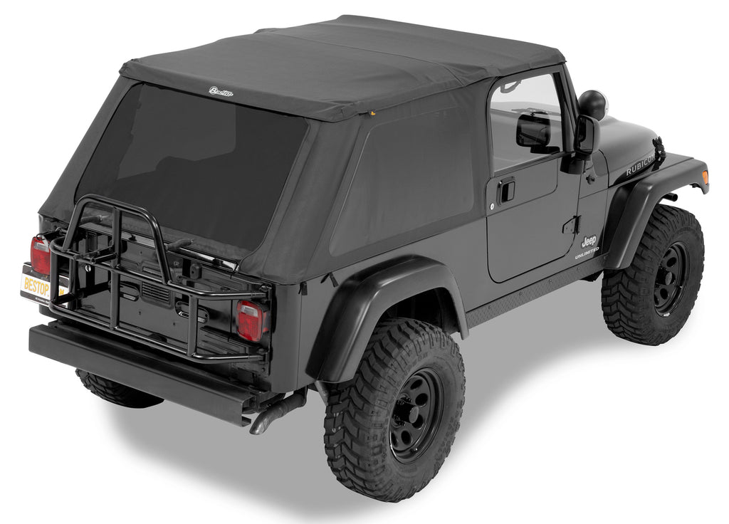 Trektop - Jeep '04-06 Wrangler TJ Unlimited (Black Diamond) by Bestop