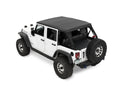 Ascent - Jeep '07-18 Wrangler JK 4-Door (Black Diamond) by Bestop