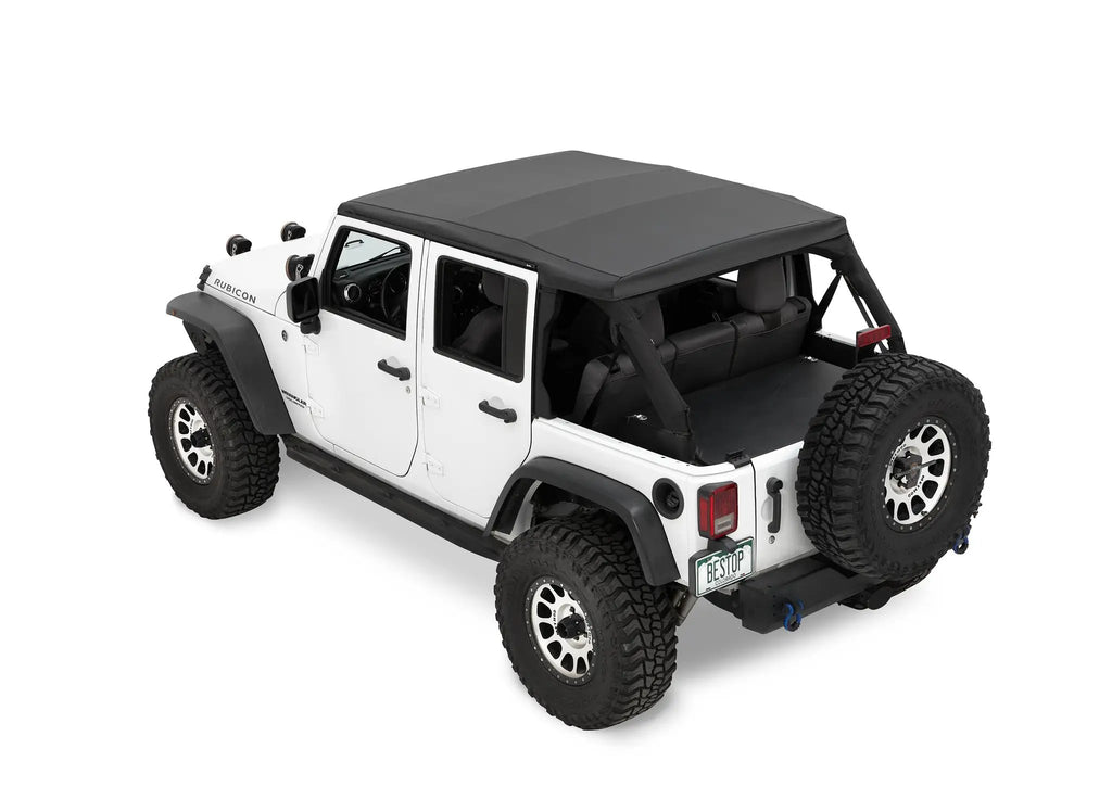 Ascent - Jeep '07-18 Wrangler JK 4-Door (Black Diamond) by Bestop