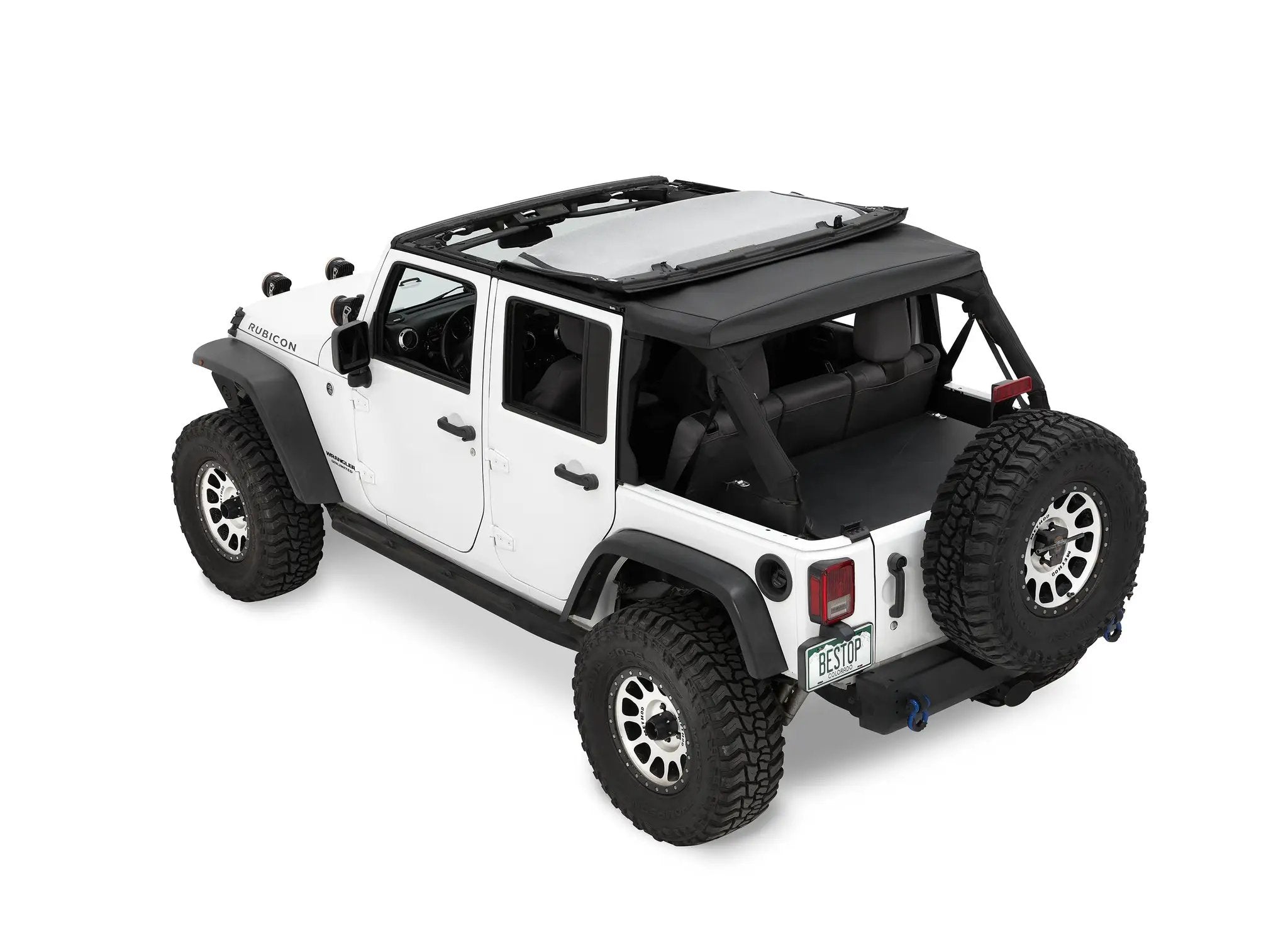 Ascent - Jeep '07-18 Wrangler JK 4-Door (Black Diamond) by Bestop