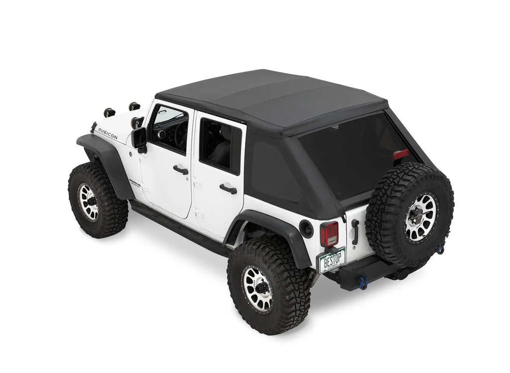 Ascent - Jeep '07-18 Wrangler JK 4-Door (Black Diamond) by Bestop