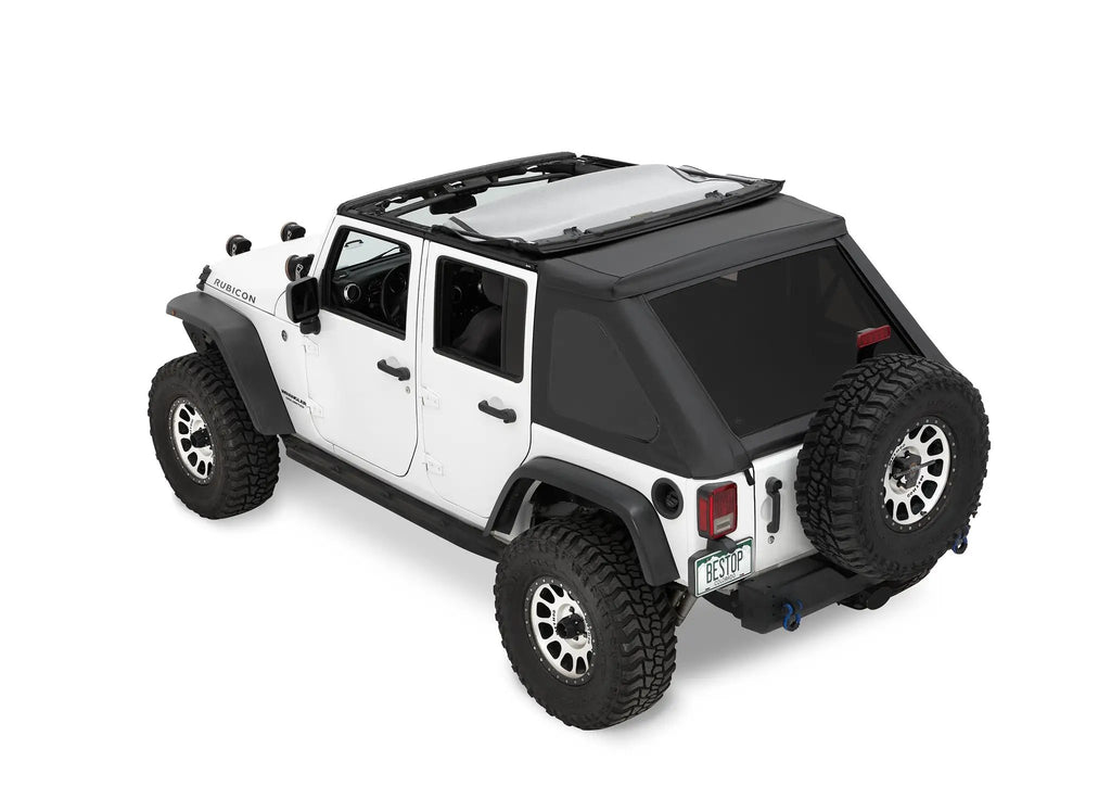 Ascent - Jeep '07-18 Wrangler JK 4-Door (Black Diamond) by Bestop