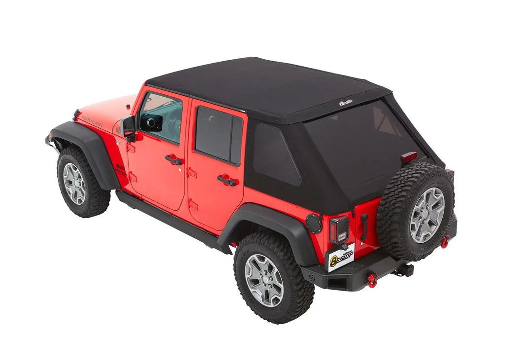 Trektop - Jeep '07-18 Wrangler JK 4-Door (Black Diamond) by Bestop