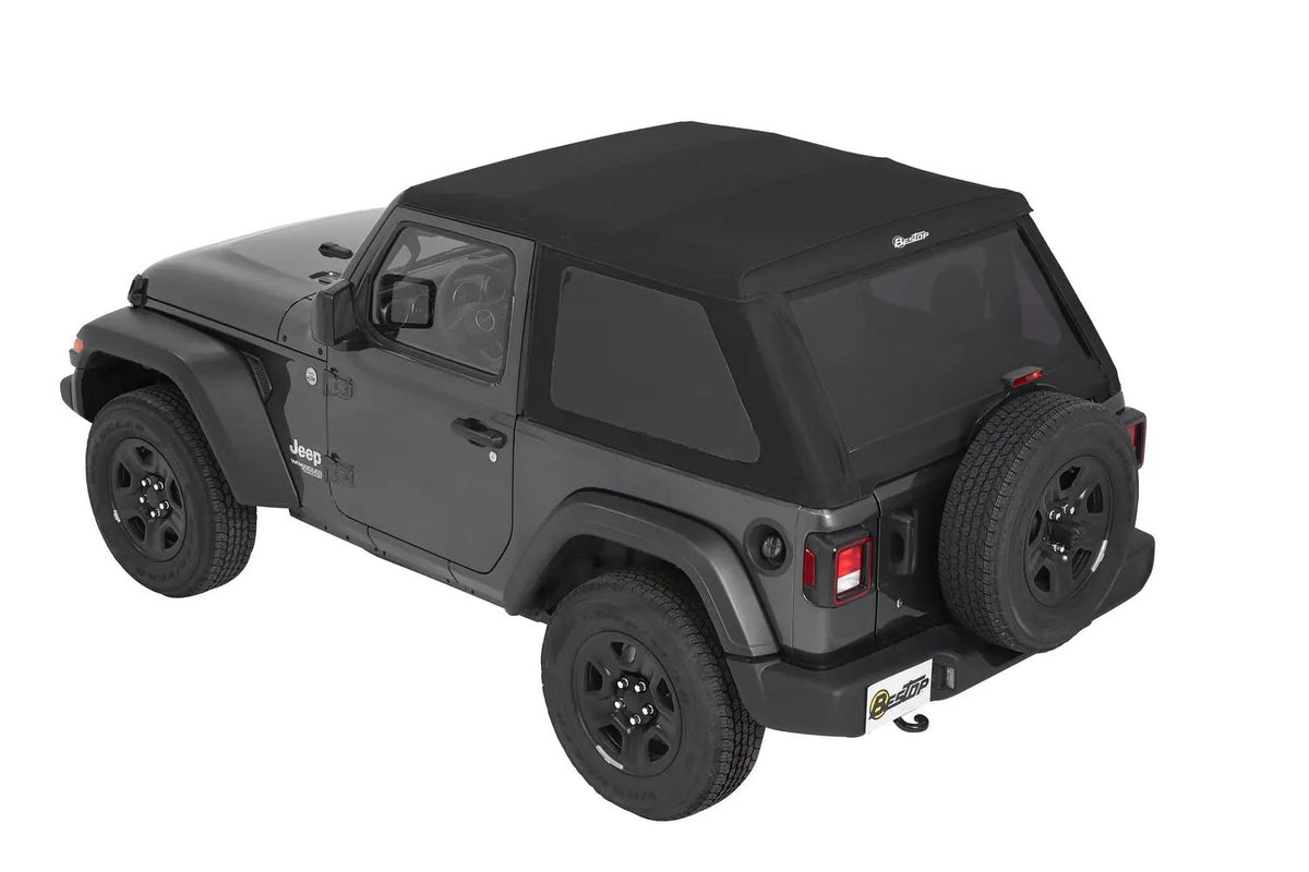 Trektop - Jeep '18-26 Wrangler JL 2-Door (Black Diamond) by Bestop