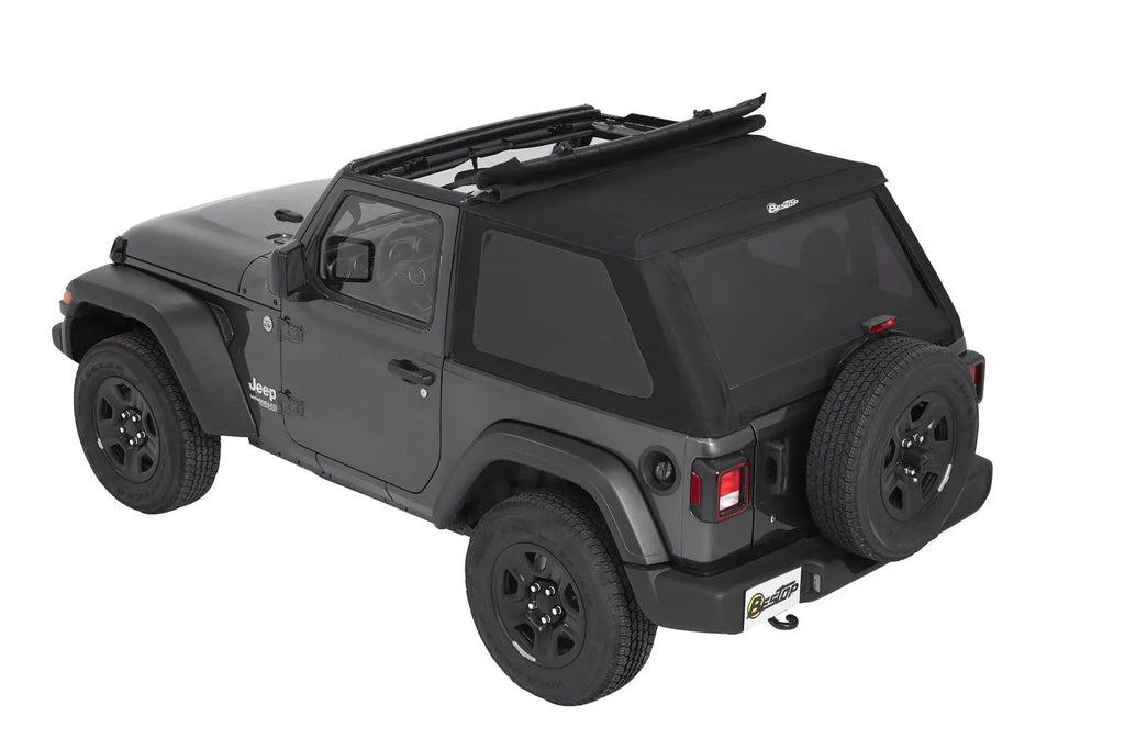 Trektop - Jeep '18-26 Wrangler JL 2-Door (Black Diamond) by Bestop