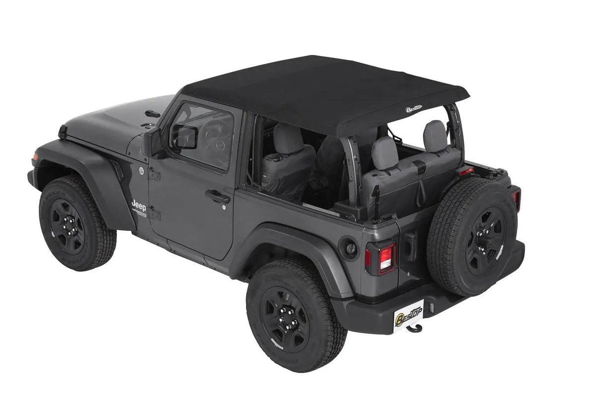 Trektop - Jeep '18-26 Wrangler JL 2-Door (Black Diamond) by Bestop