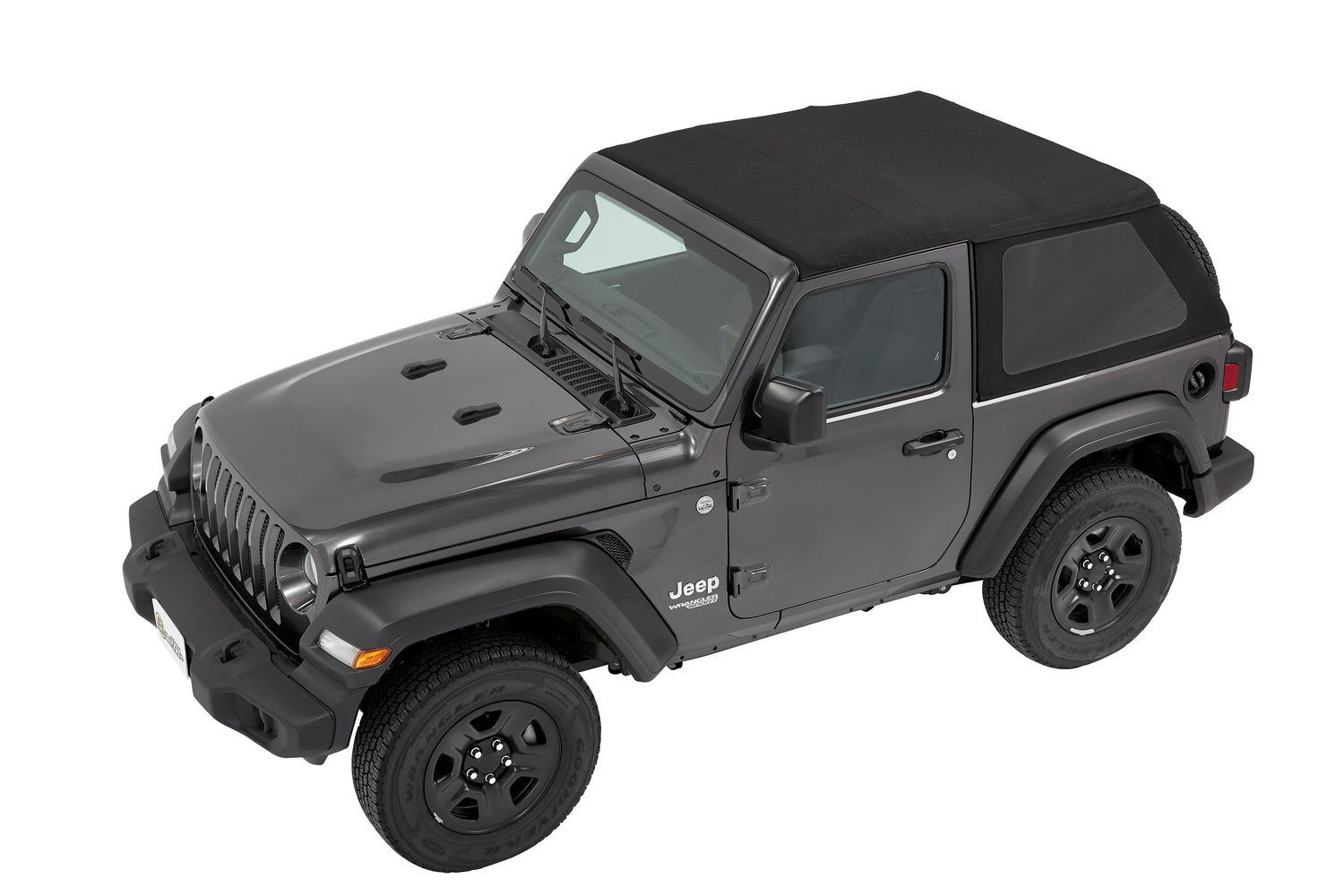 Trektop - Jeep '18-26 Wrangler JL 2-Door (Black Diamond) by Bestop