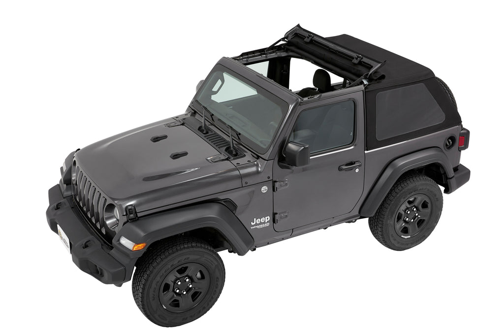 Trektop - Jeep '18-26 Wrangler JL 2-Door (Black Diamond) by Bestop