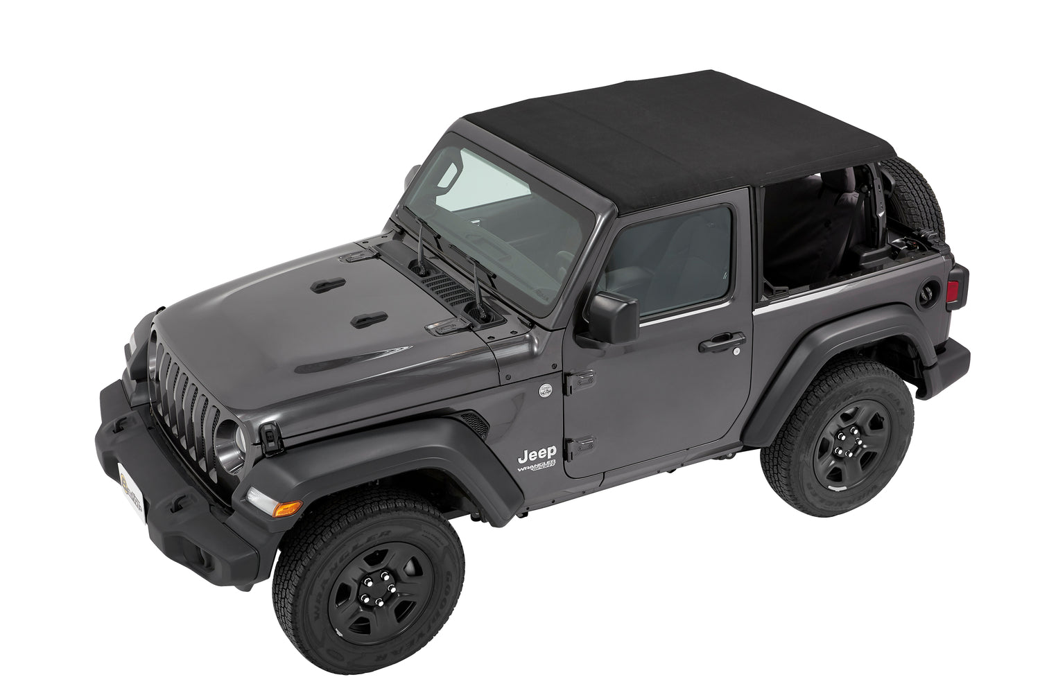 Trektop - Jeep '18-26 Wrangler JL 2-Door (Black Diamond) by Bestop