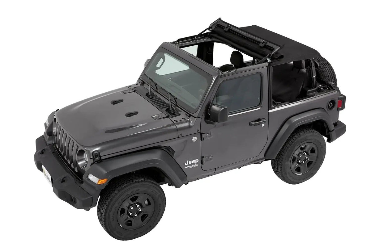 Trektop - Jeep '18-26 Wrangler JL 2-Door (Black Diamond) by Bestop