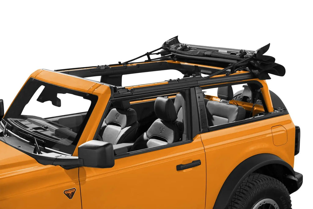 Trektop - '21-27 Bronco 2-Door (Premium Black Twill) by Bestop