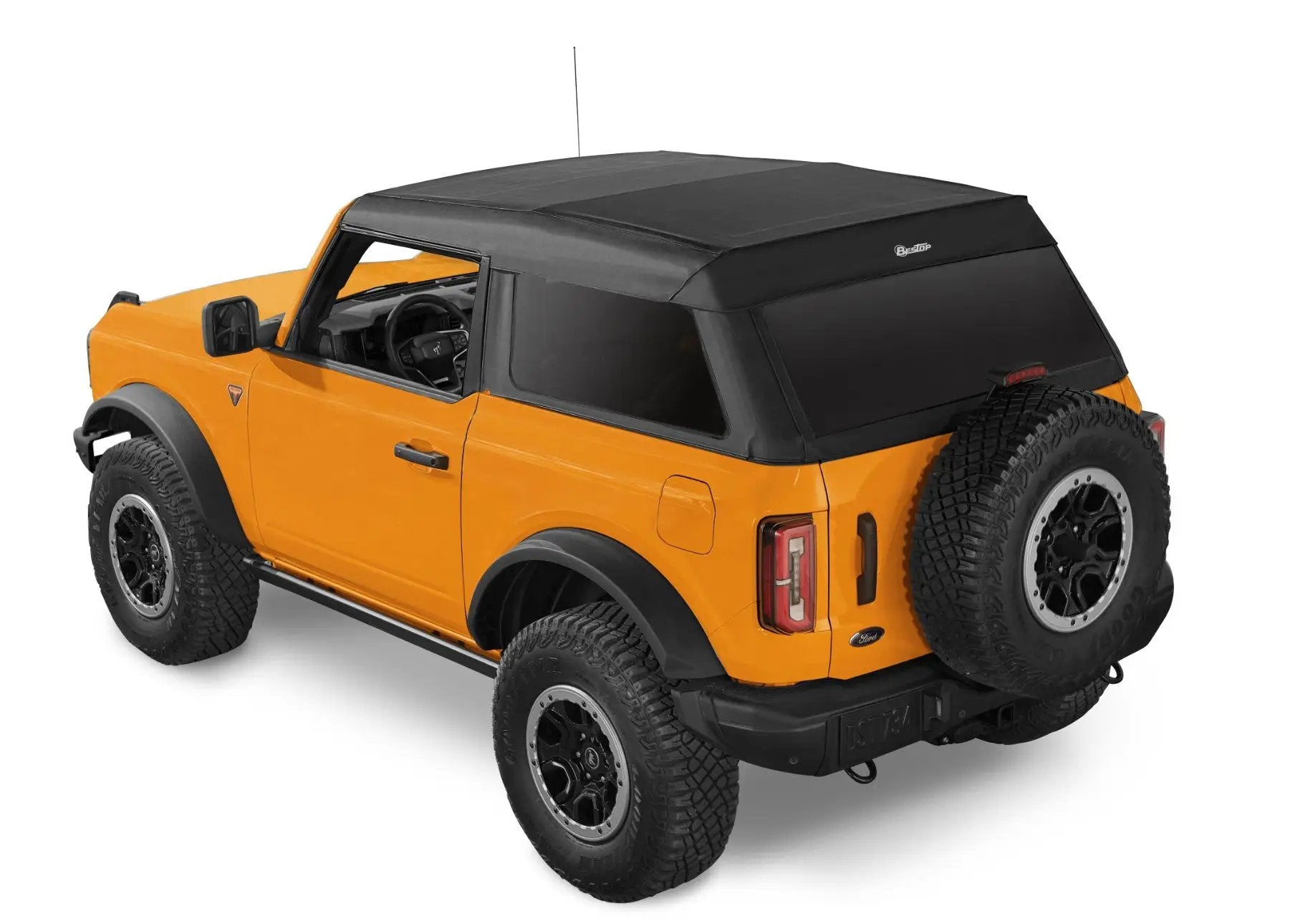 Trektop - '21-27 Bronco 2-Door (Black Diamond) by Bestop