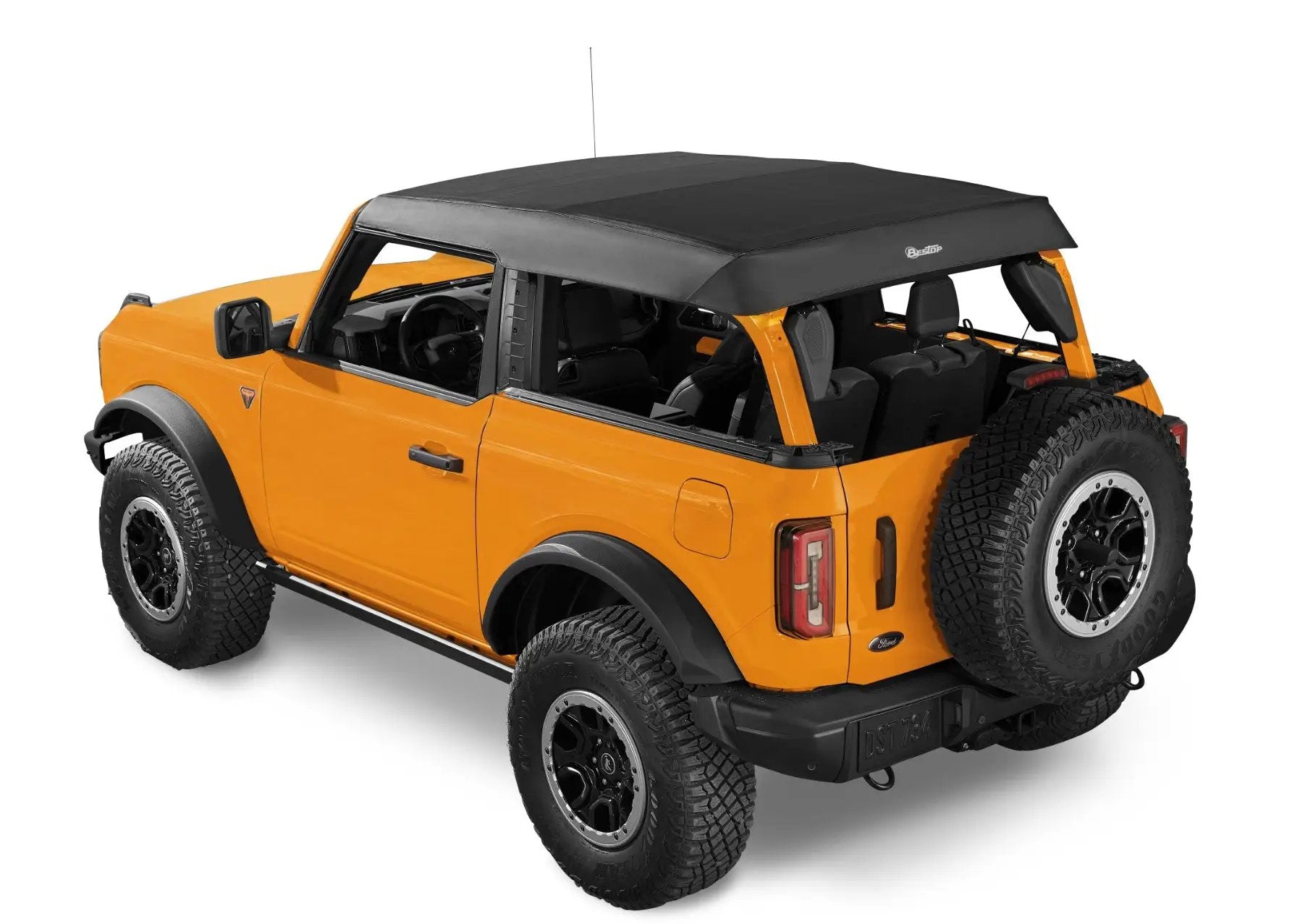 Trektop - '21-27 Bronco 2-Door (Black Diamond) by Bestop