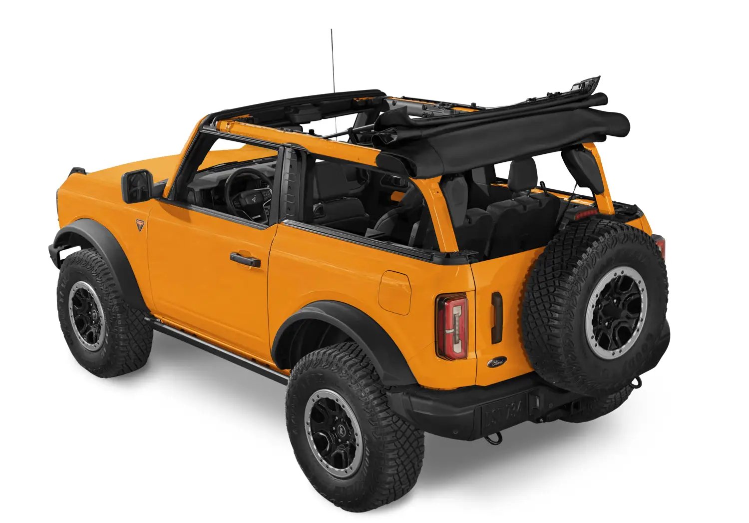 Trektop - '21-27 Bronco 2-Door (Black Diamond) by Bestop