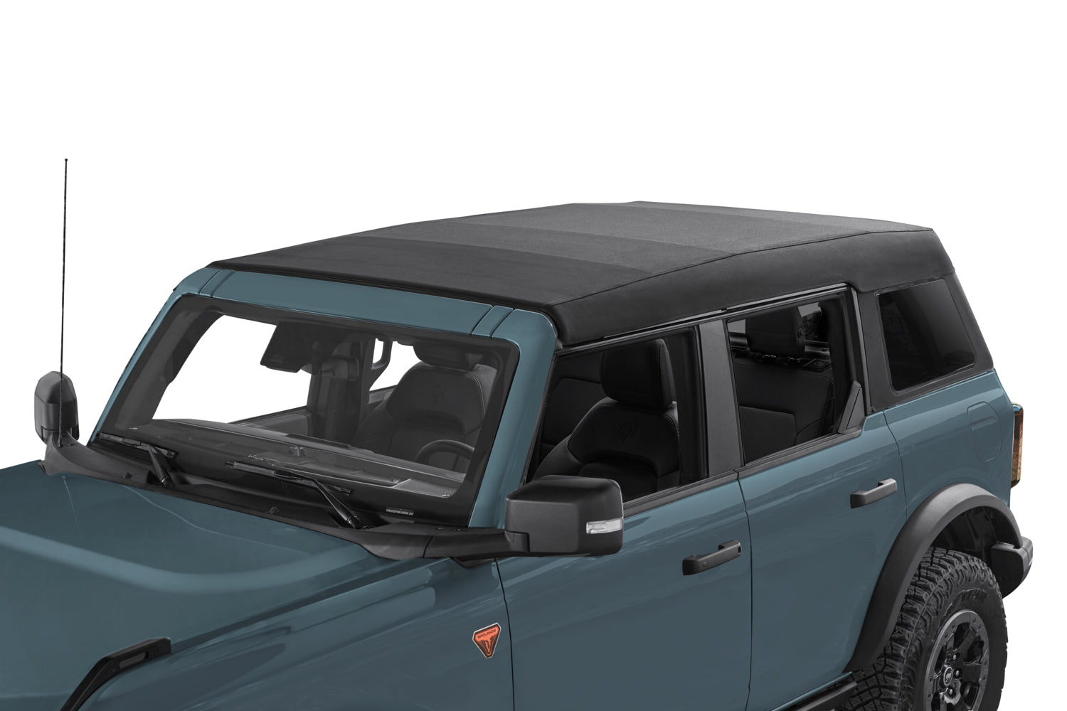 Trektop - '21-27 Bronco 4-Door (Premium Black Twill) by Bestop