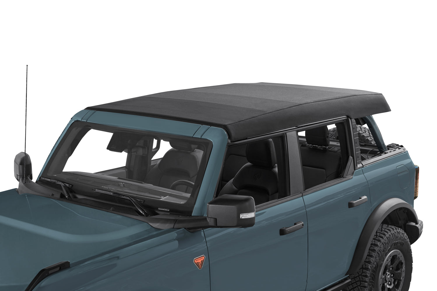 Trektop - '21-27 Bronco 4-Door (Premium Black Twill) by Bestop