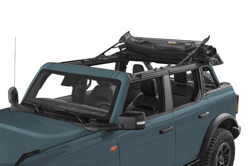 Trektop - '21-27 Bronco 4-Door (Premium Black Twill) by Bestop