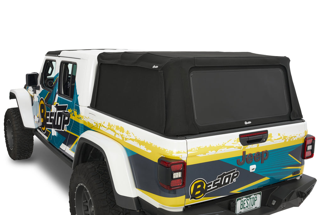 Supertop for Truck 2 - '20-26 Gladiator; For 5 ft. bed (Black Diamond) by Bestop