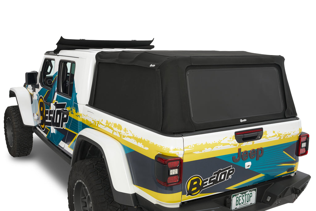 Supertop for Truck 2 - '20-26 Gladiator; For 5 ft. bed (Black Diamond) by Bestop