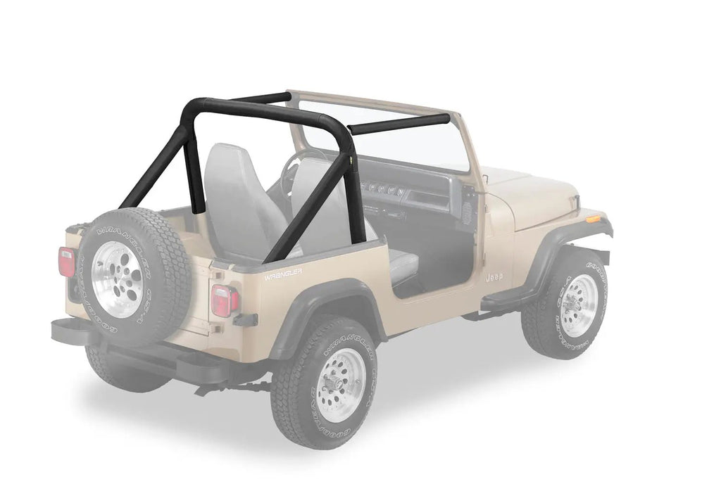 Sport Bar Cover - Jeep '87-90 Wrangler YJ (Black Denim) by Bestop
