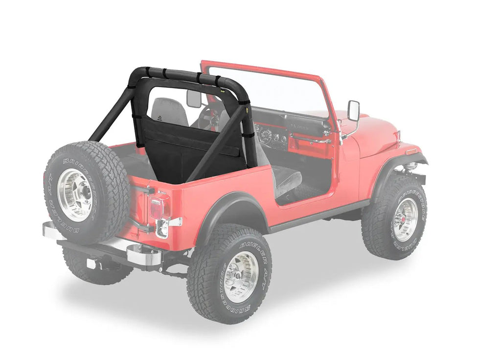 Windjammer - Jeep '80-83 CJ5 / '80-86 CJ7 / '87-95 Wrangler YJ (Black Crush) by Bestop