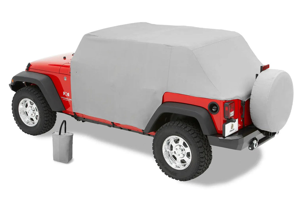 All Weather Trail Cover - Jeep '04-06 Wrangler TJ Unlimited (Charcoal / Gray) by Bestop