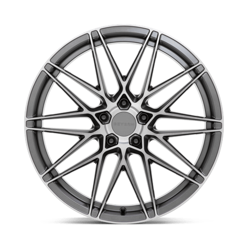 BE DAMON 20X10 5X120 +35 74.1 M-GM BRSH by Beyern Wheels