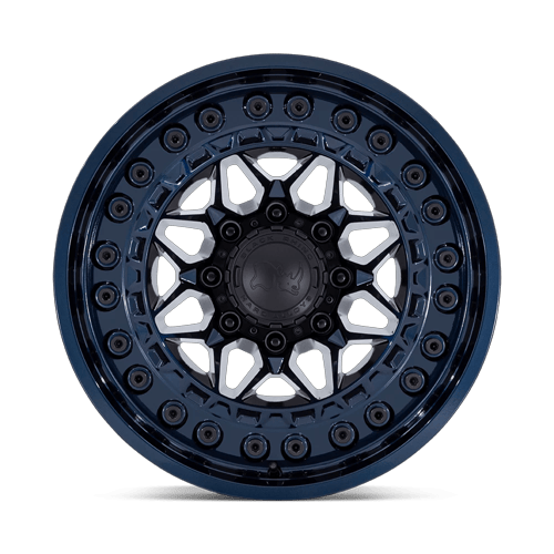 ALPHA 20X10 8X180 124 -18 MID-BLUE by Black Rhino Wheels