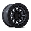 TUSK 17X8.5 6X5.5 106 +0 M-GNMTL