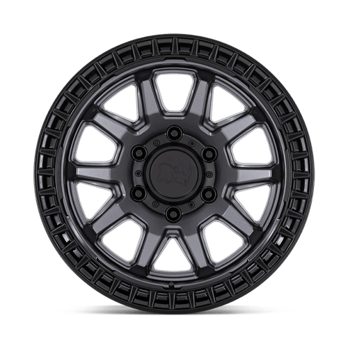 BR CALICO 17X8.5 5X5.0 71 M-GMTL BLK +0 by Black Rhino Wheels