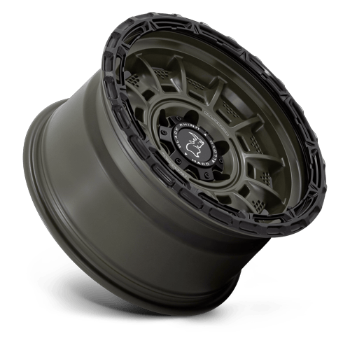LEGION 17X9 5X5.0 71 OD-GRN-BLK -12 by Black Rhino Wheels