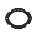 KS CAP RING 5X4.5 - ANODIZED SATIN BLACK by KMC Wheels