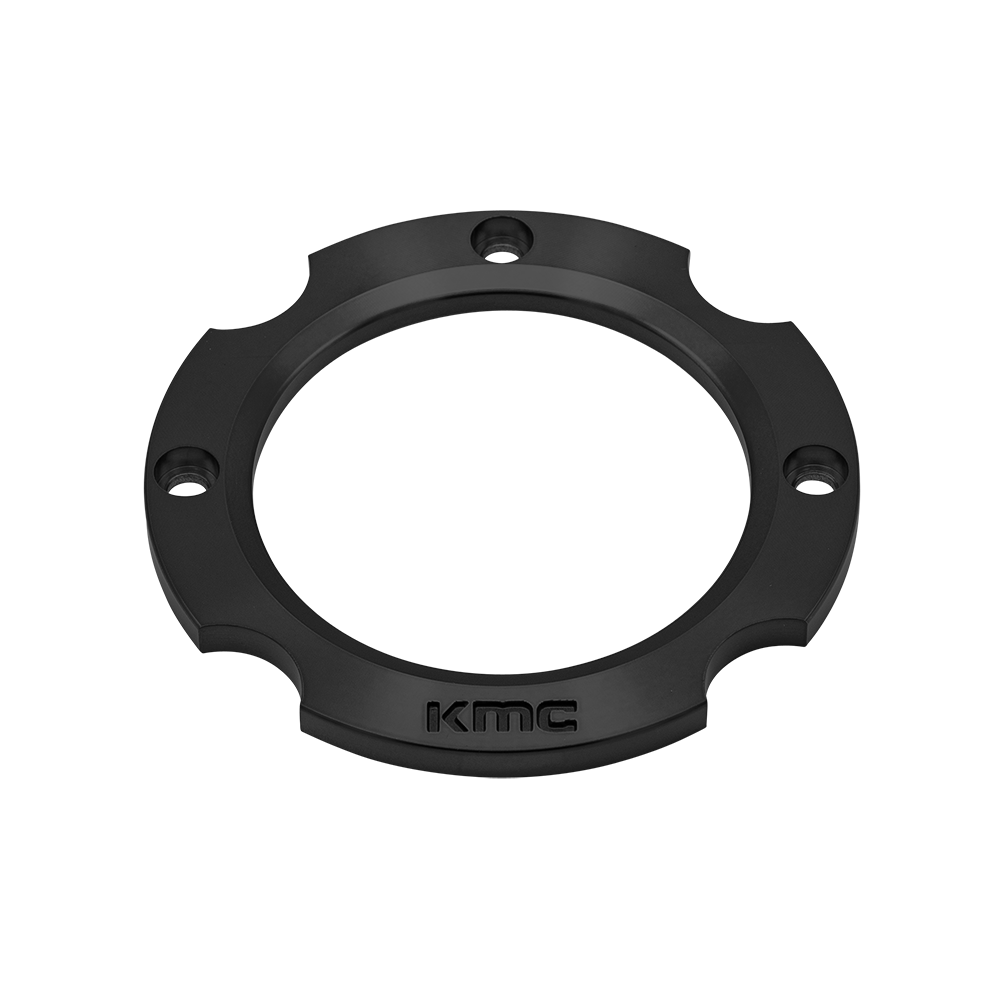 KS CAP RING 4X137 - ANODIZED SATIN BLACK by KMC Wheels