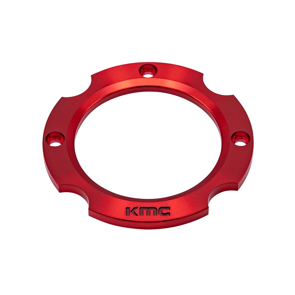 KS CAP RING 4X137 - ANODIZED RED by KMC Wheels