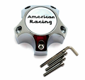 AR CAP STYLE B CHROME SMALL 5 LUG
