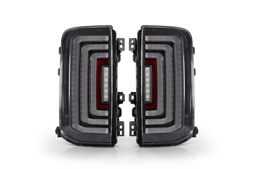 2021-2024 Ford Bronco Rogue Series LED Tail Lights Sequential by Attica 4x4