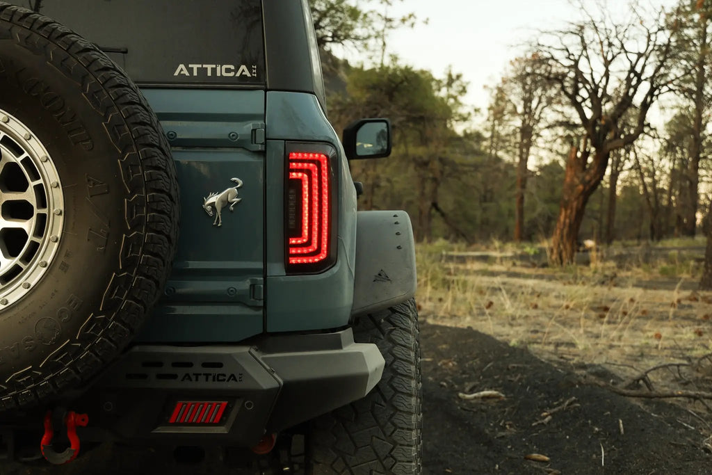 2021-2024 Ford Bronco Rogue Series LED Tail Lights Sequential by Attica 4x4