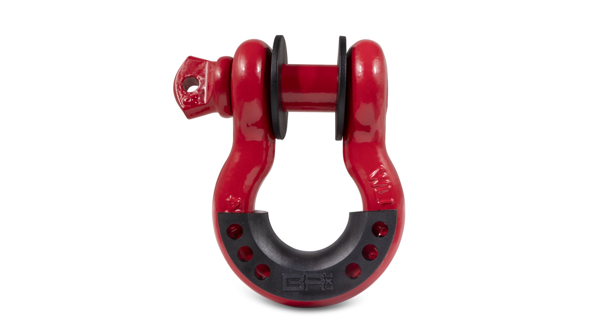 3/4" Red D-Ring With Isolators, Single by Body Armor 4x4